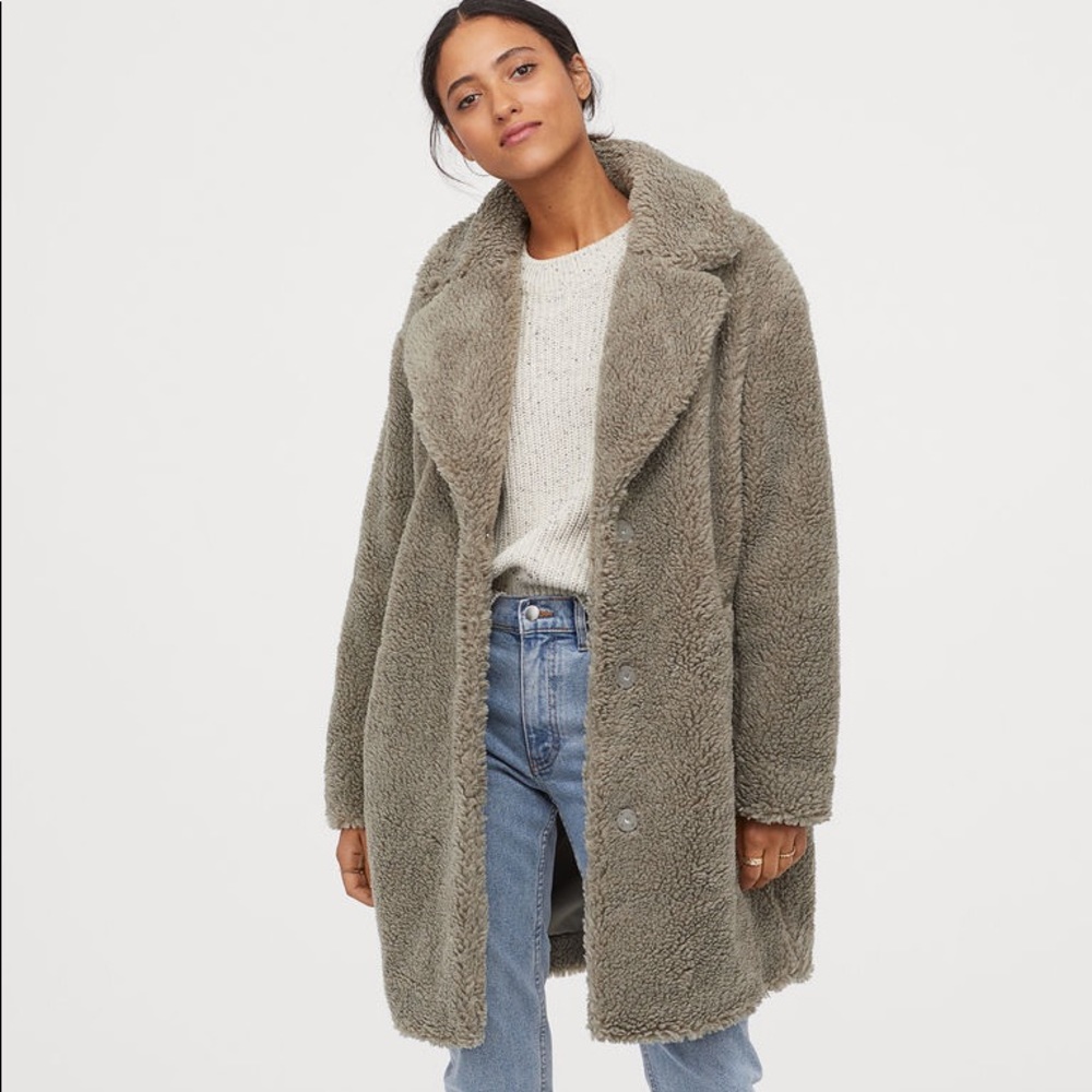H&M Pile Coat